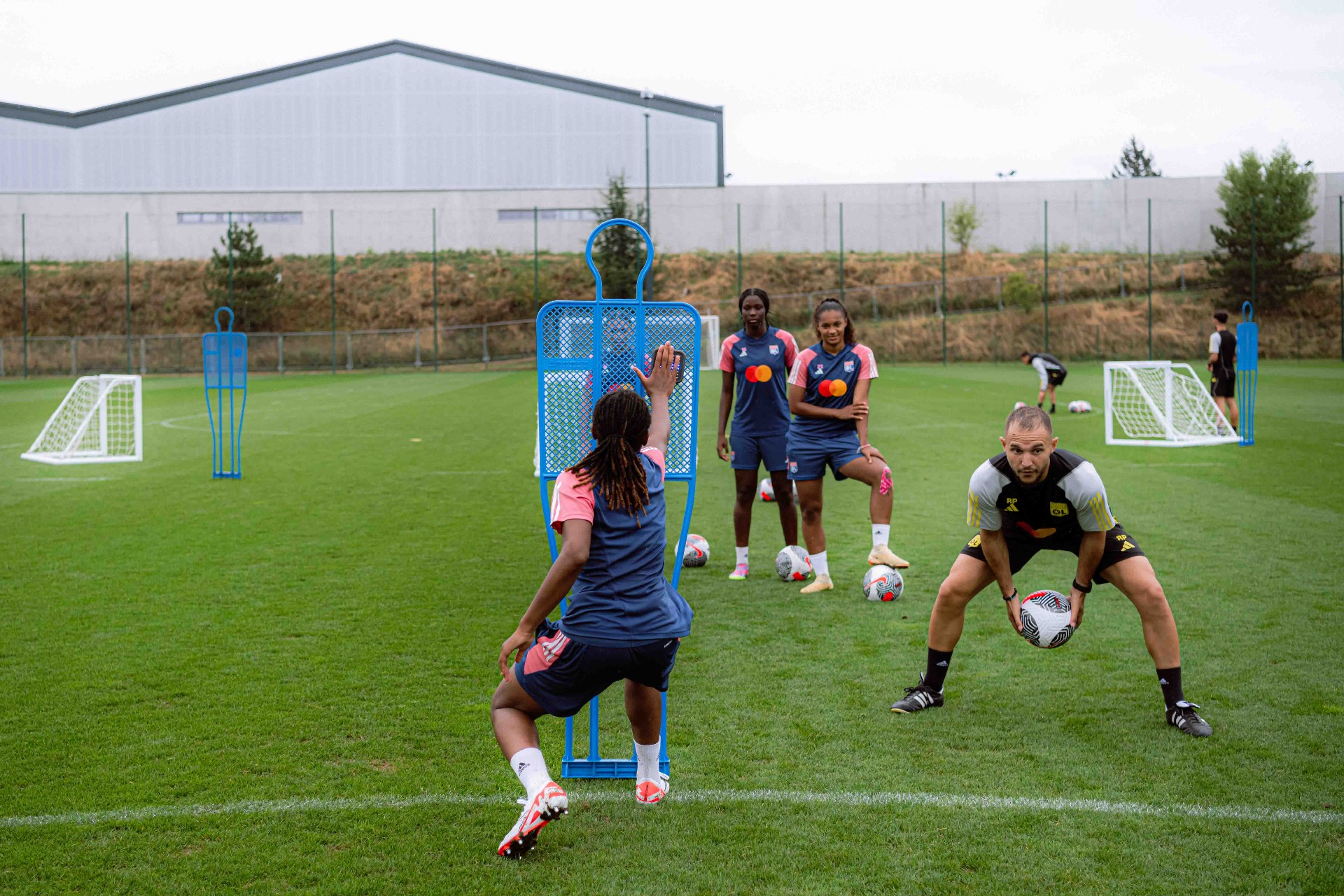 OL Féminin · Entraînement cognitivo-moteur · Centre d'entraînement · Lyon